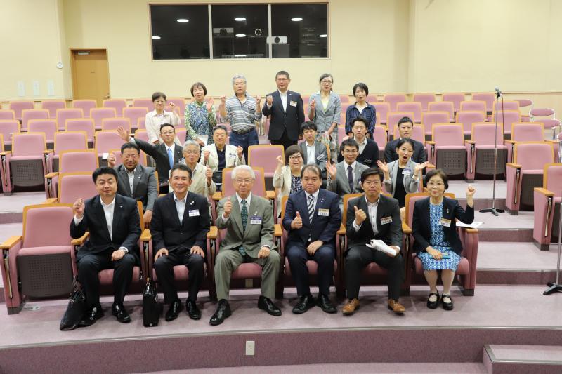 第1252回 「新会長 挨拶と方針」 佐山富雄新会長