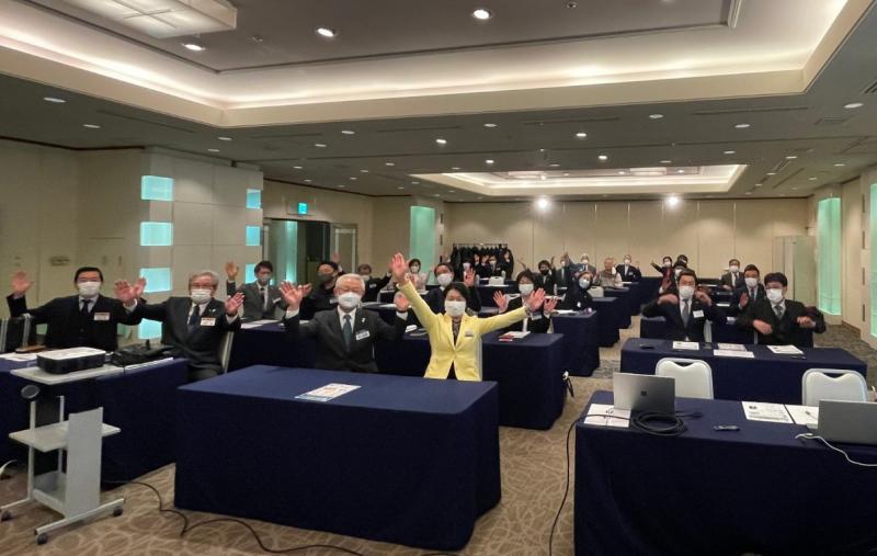 好きな言葉は「挑戦」 宮城県倫理法人会 天間惠美子監査登壇!