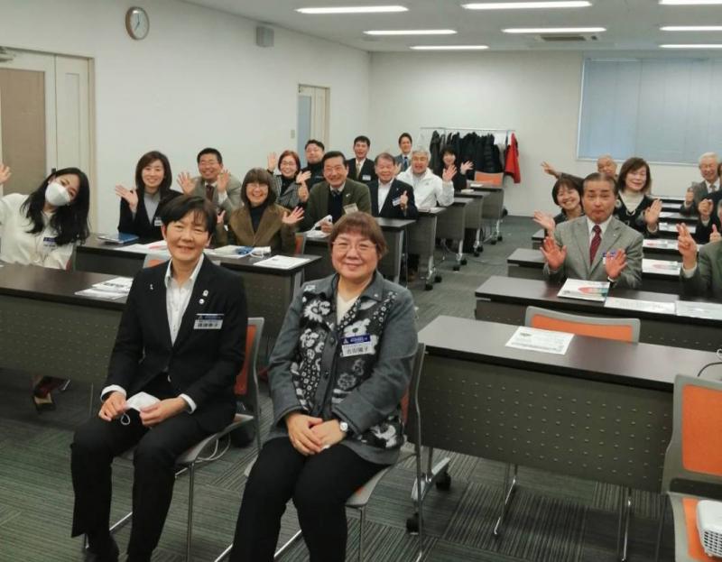 吉田陽子 郡山市倫理法人会 女性代表委員登壇!!