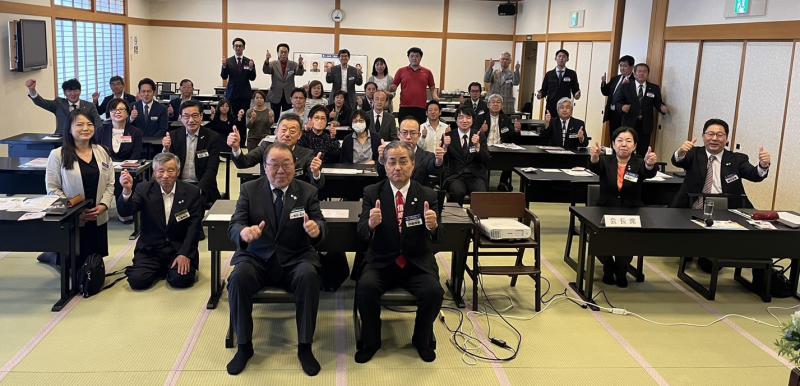 青田 由広氏 テーマ: 『 人生は 人と人の おつきあい 』