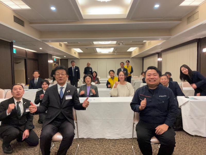 『向き合うこと~倫理塾で学んで~』講話終了後