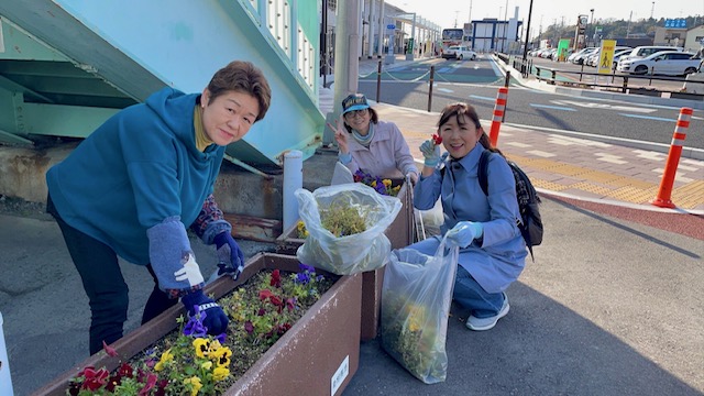 4月の「福拾い」清掃活動