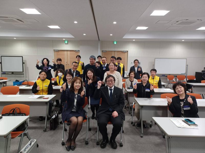 4月9日 MS講師 菅野秀美氏を囲んで