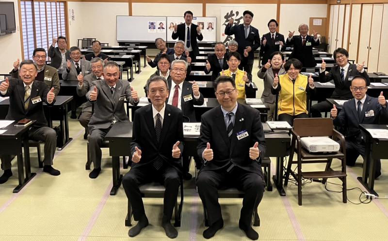 阿部光司氏テーマ：「職場の教養への感謝と不動産活用経営の有効性」