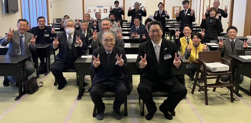 古屋 哲男氏テーマ:「多くの人に多くの幸福を与えます」