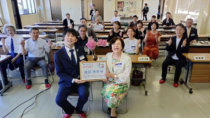 会津中央倫理法人会 会長 諏訪 孝幸 氏