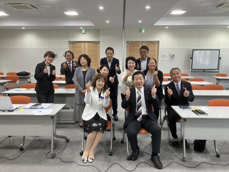 講師 藤﨑 正剛氏 モーニングセミナー集合写真