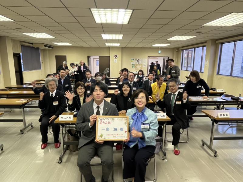 福島中央倫理法人会 会員 一條 海 氏